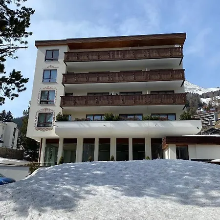 Davos, Residenz Meierhof, Chasa Hubertus شقة *
